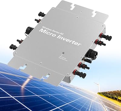 1200W 1400W 1600W 2000W 2400W 2800W Micro Inverter Solar Grid Tie Microinverter IP65 Self Cooling 120V220V Automatic Identification Power Inverters,Grid-Connected Mode,1400W