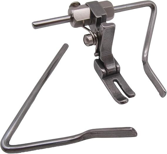 CKPSMS Brand -1SET Quilter Foot with Left & Right Guides #S521 Compatible with/Replacement for JUKI Brand DDL-5550 8700 TL-18QVP,TL-2010Q CONSEW Brand 210 220 2230 Brother Brand DB2-B737