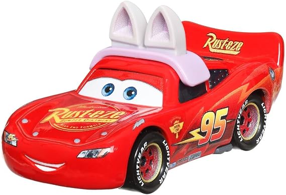 Disney Cars Lightning McQueen as Easter Buggy Diecast Vehicle