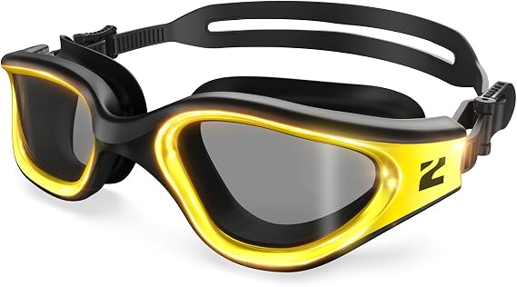 ZIONOR G1 Nava Anti-Fog Nano Lens Swim Goggles for Adult Men Women