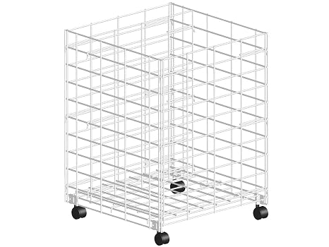 AWP Square Dump Bin with Casters, 24" Size