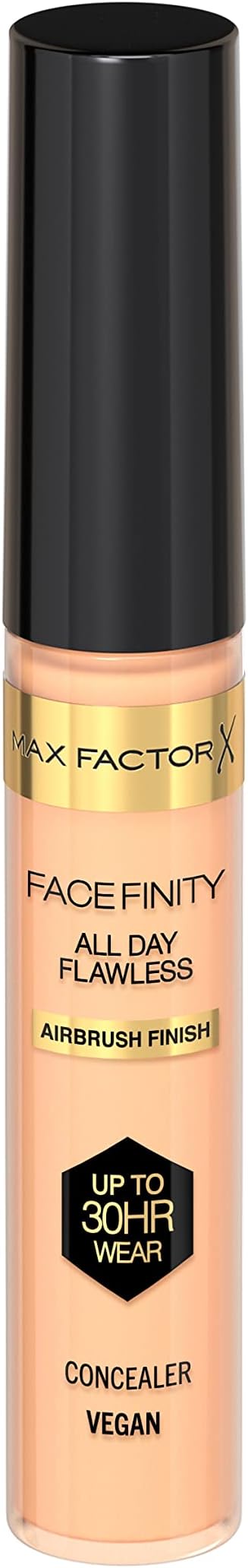 Max Factor Facefinity All Day Flawless Concealer Air Brush & Vegan Concealer Tone 10