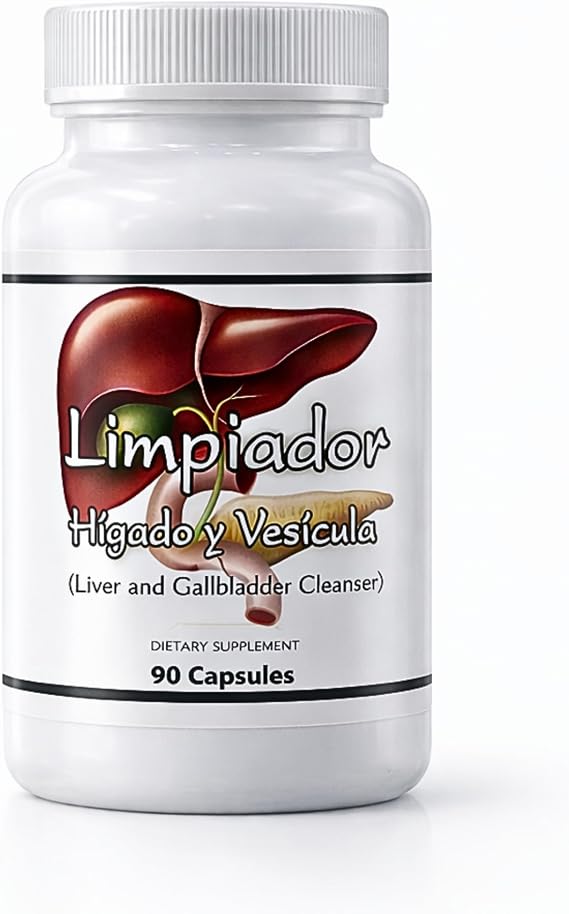 Limpiador Higado y Vesicula, Liver Support with Boldo Extract and Milk Thistle Extract, 90 Vegetarian Capsules