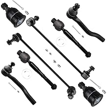 8pc Set Front Inner Outer Tie Rod End Lower Ball Joint Sway Bar Link Suspension Kit Replacement for 2013-2017 for Honda for Accord