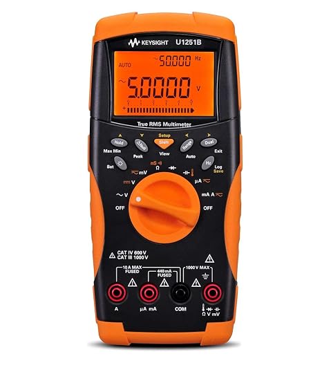 KEYSIGHT U1251B Handheld Digital Multimeter, 4.5-Digit