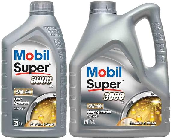 Mobil Super 3000 X1 5W40 Motor Yağı 4 L + 1 L 150547