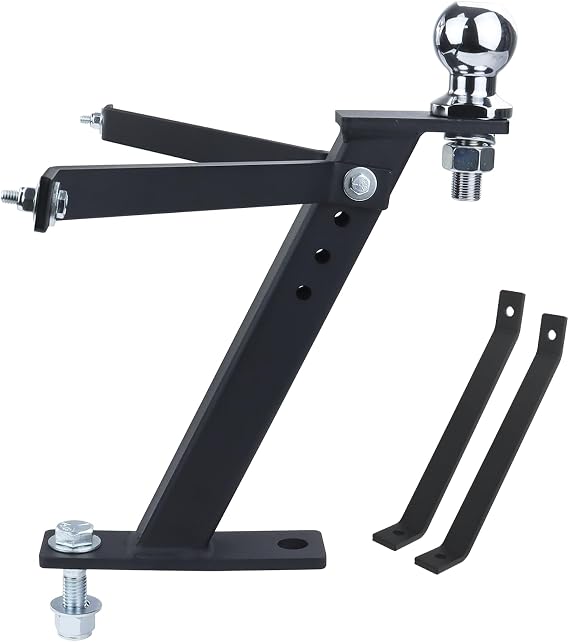Lawn Mower Trailer Hitch Attachment with 2" Ball Hitch, 3,500 LBS | Cub Cadet Hitch Attachment Kit, Lawn Tractor Trailer Hitch, Garden Tractor Pro Hi Hitch for Husqvarna Craftsman Riding Mowers