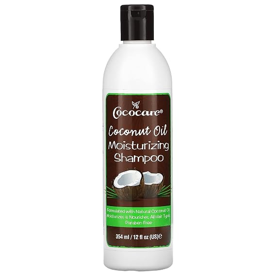 COCOCARE Coconut Oil Moisturizing Shampoo, 12 fl oz (354 ml)