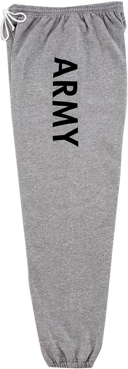 Rothco P/T Army Sweatpants, Grey, Small