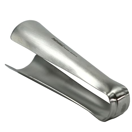 JBS Finger Splint Stainless Steel Finger Sleeve Finger Protector Finger Gauze Applicator, Size 02 3.6" Long
