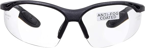 voltX CONSTRUCTOR Full Lens Reading Safety Glasses - CLEAR +1.5 Dioptre