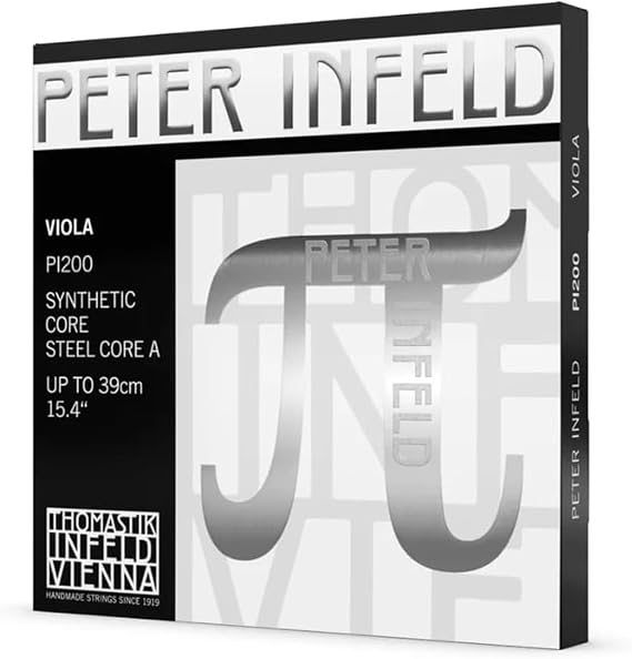 Peter Infeld PI200 4/4 Inferd Viola Strings, A Line, D Wire, G Wire, C Wire, Set of 4