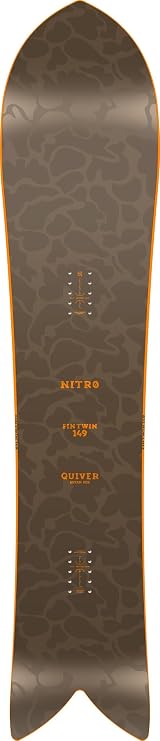 Nitro Fintwin Men's Directional All-Mountain Snowboard