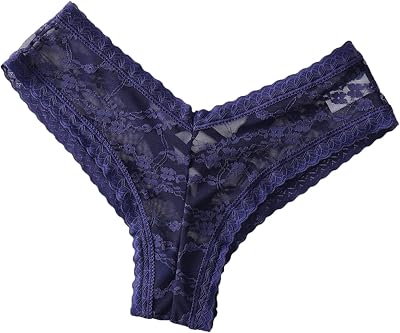Seamless Underwear for Women V-Waist Briefs High Waisted Sexy Lace Bikini Panties Cheeky Hipster G String Thongs