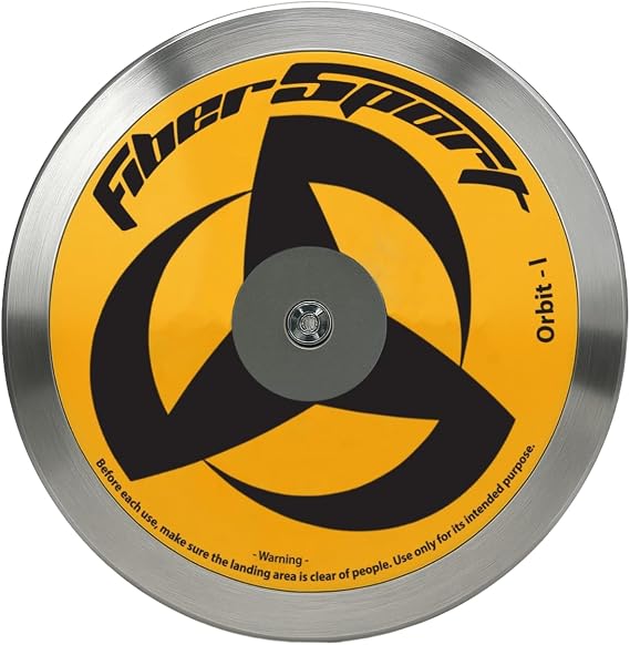 Discus, 1.5k Discus, Orbit-I (One) Low-Spin Discus 75% Silver Rim, 133FT-150Ft-45M