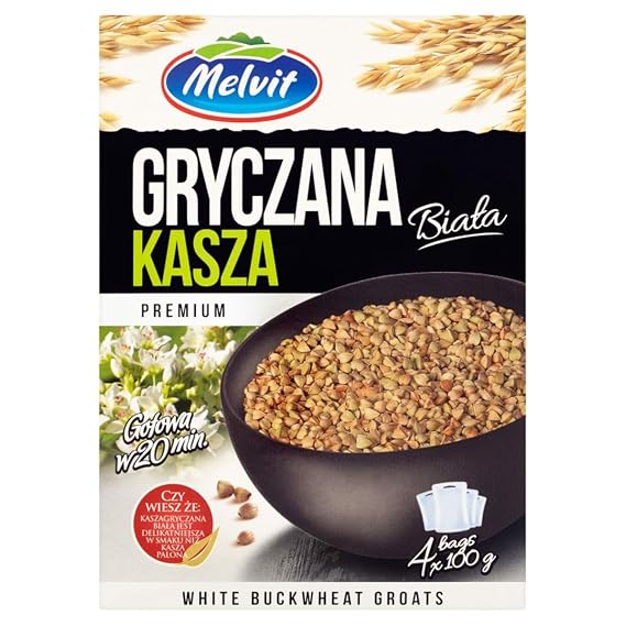 Melvit White Buckwheat Groats 400g