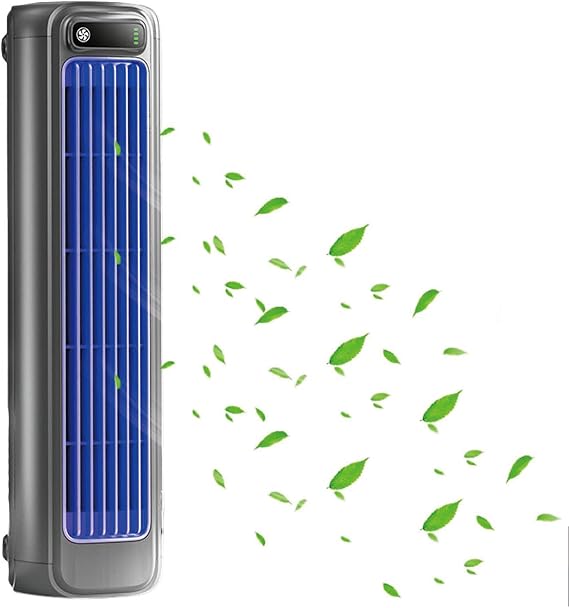 Migilife Cooling Ace,Sherum Cooling Ace Portable Air Conditioner,Coolings Aces Air Conditioner, Plug-In/Charging 3 Speeds, Usb Charging, Desktop for Bedroom/Office/Kitchen/Bathroom (Gray,Plug-In)