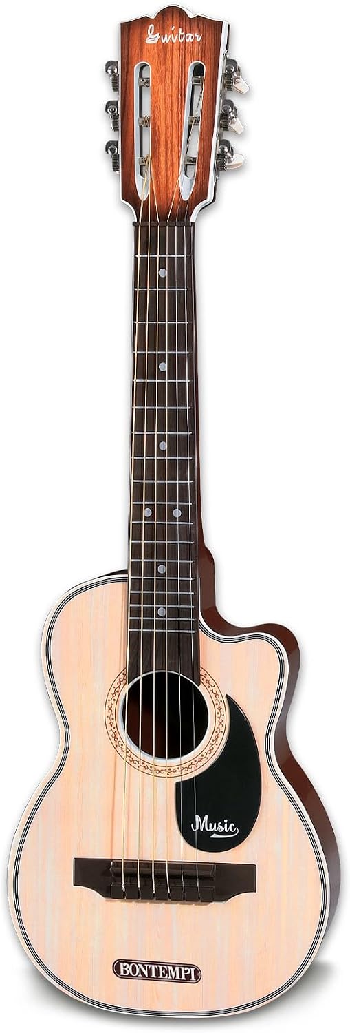 Bontempi Spanish Guitar with Woodgrained Finish