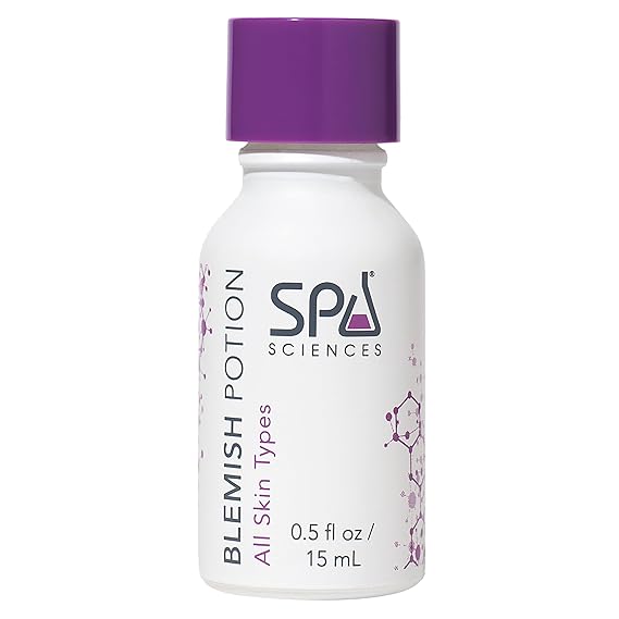 Spa Sciences - Blemish Potion - Made in the USA, For All Skin Types - 0.5oz