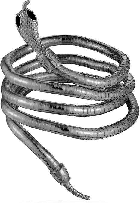 DOLLESS Bendable Snake Necklace for Women Flexible Adjustable Snake Bracelet Choker Halloween Gifts