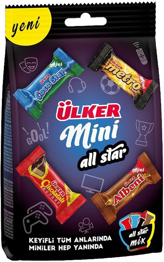 Ülker İkram Mini All Star Paketi 91Gx10 x Adet