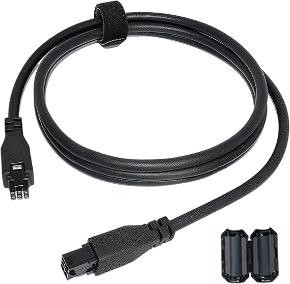 1.5M/4.9ft AMS 6-Pin Extension Cable for Bambu Lab H2D/H2S/P2S/P1P/P1S for Anycubic ACE PRO Kobra 3/V2/3 MAX/S1C for Creality CFS Magnetic Ring Filter On Acrylic Enclosure Series Accessory