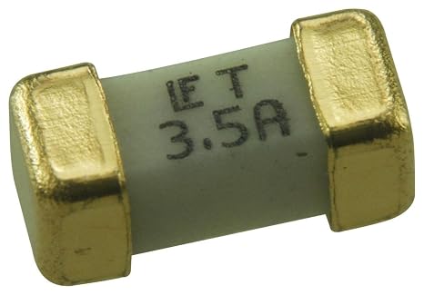 Littelfuse 045203.5mrl (price/tc)fuse, 125vac/vdc, 3.5a, Smd; Fuse Current:3.5a; Product Range:nano 452 Series; Voltage Rating Vac:125vac; Voltage Rating V Dc:32vdc; Blow Characteristic:time Delay; Fu