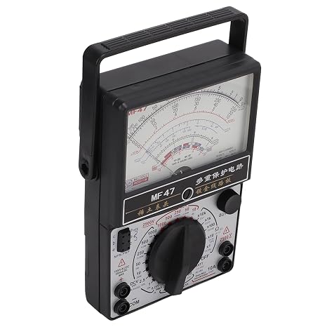MF47 Multirange Analog Voltmeter, Internal Magnetic Pointer Type Multimeter High Accuracy Analog Multimeter Voltmeter multimeter for Industry Analog multimeters