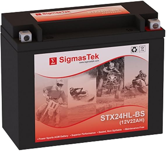 Yuasa YTX24HL-BS Motorcycle Battery (Replacement)