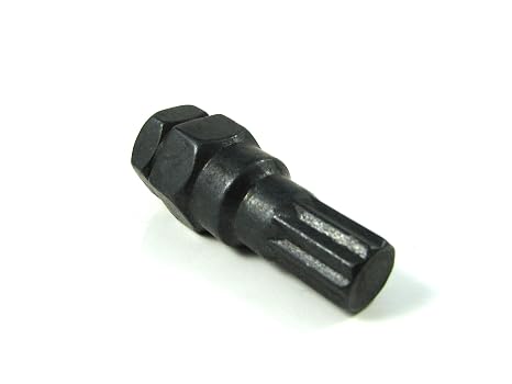 10 Point Star Pattern Tuner Lug Nut Key 3/4" & 13/16" Dual Socket Size