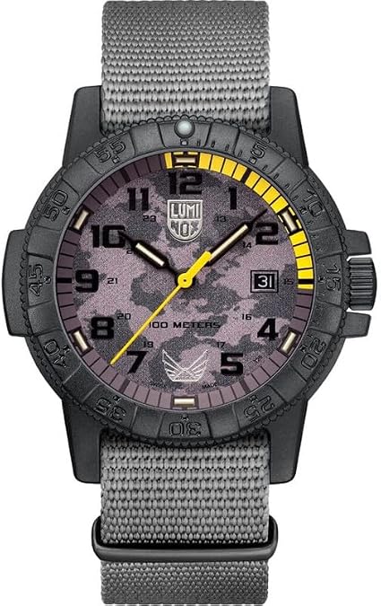 Luminox x Volition America Leatherback Sea Turtle Giant Watch | 44mm | 10 ATM | Grey & Black, XS.0321.BO.VOL