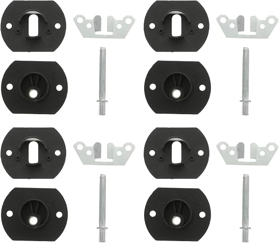 4 Sets Sectional Furniture Connector Pins for Couch and Sofa Bed
