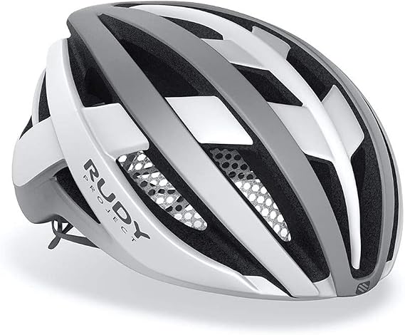 Venger Cycling Helmet for Gravel and Road Rides Venger White Silver Matte Small