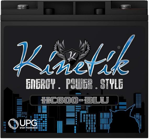 Kinetik HC600BLU 600W 12V Power Cell Replacement Battery for Sony Xplod 1000W