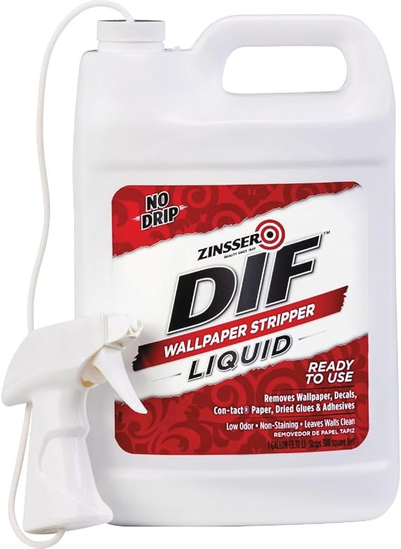 Zinsser 2481 DIF Liquid Ready-to-Use Wallpaper Stripper, 1 Gal