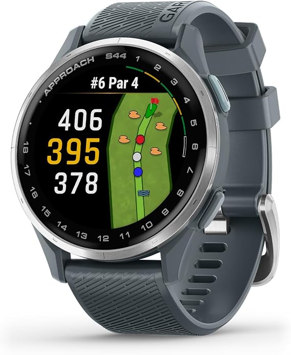 Garmin Approach S44, Golf GPS Smartwatch, 43mm, Twilight