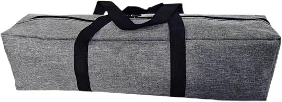 Canopy Pole Bag Carry Bag with Handles Travel Sports Duffel Oxford for Rollup Table Patio Umbrella Tripod Cushion Gray- 150x20x20cm