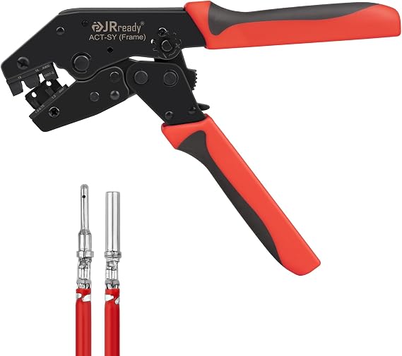 JRready ACT-SY-16DT-S Deutsch DT Crimp Tool for Size 16 Stamped Contacts