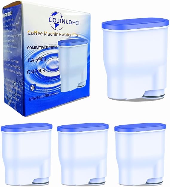 コーヒーマシンフィルター Philips AquaCleanフィルター 3200/4300/1200/5400-CA6903/10/00/01/22/47に対応 4個パック