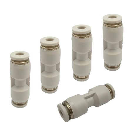 Bambu Lab A1/X1/P1/A1mini/X1E 3Dプリンター用PTFEチューブコネクタ 5個