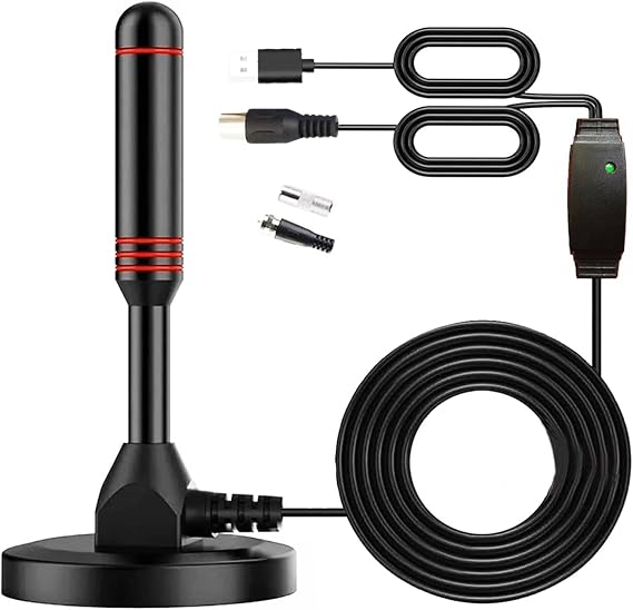 TV Antenna for Local Channels, Smart TV Indoor Antenna with Magnetic Base