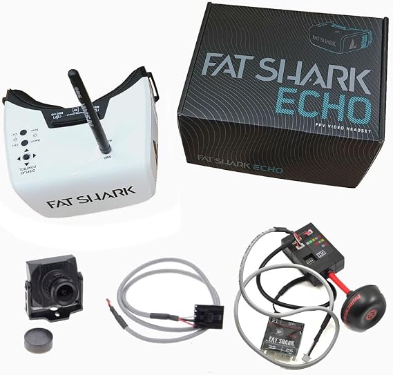 Fat Shark Recon Echo FPV Goggles RTF Combo with FPV Camera and Video Transmitter