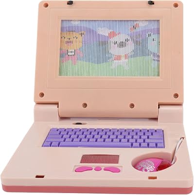 Bnineteenteam Kids Learning Education Laptop Computer for Ages 3 with Non-Retractable