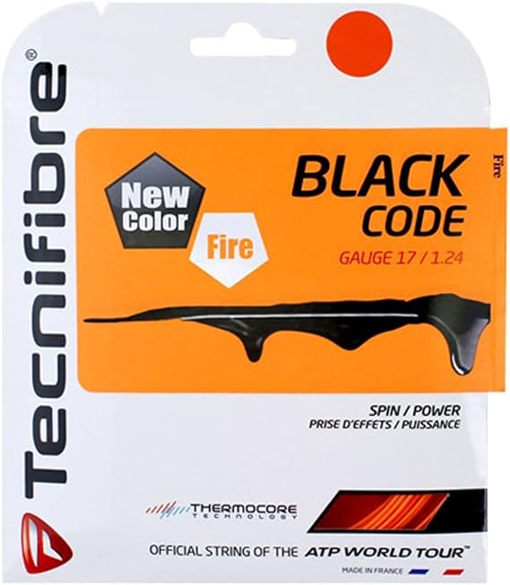 Tecnifibre Black Code Tennis String Fire (17G)