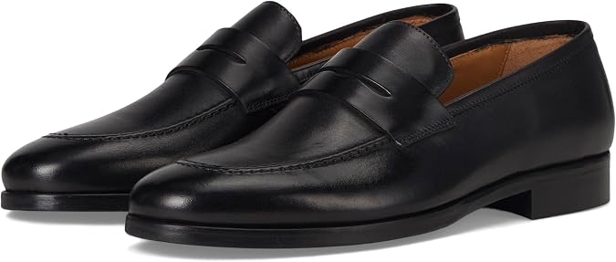 Bruno Magli Men's Preston Penny Loafers, Leather Slip-On Shoes