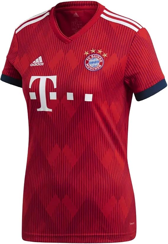 adidas FC Bayern Home Women's Soccer Jersey - 2018/19 Red (L)