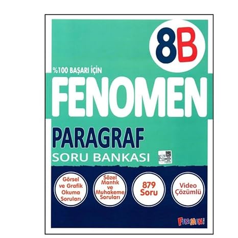 Paraf Yayınları Fenomen 8. Sınıf Lgs Paragraf Soru Bankası (B) 2025-2026