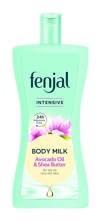 Fenjal Intensive Body Milk with Avocado Oil and Shea Butter, For Dry to Very Dry Skin, 400 ml