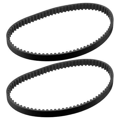 3M-231-6 Belt Repalcement for Shark Fits for NV500 NV500C NV500CO NV500Q UV540 UV500WM UV541CCO UV550 Series Lift-Away Vacuums Replaces 231-3GT-6 or HTD 231-3M, 2-Pack
