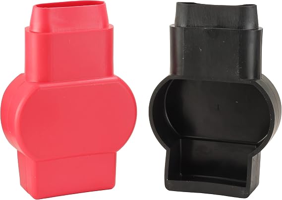 Fastronix Military Spec Battery Terminal Covers (Red and Black)